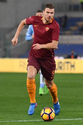 Edin Dzeko Roma Roma 01-03-2017 Stadio Olimpico Football Calcio Coppa Italia 2016 2017 Lazio - AS Roma - AndreaxStaccioli