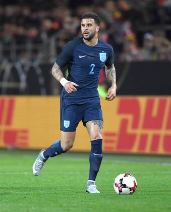 22.03.2017, Fussball Laenderspiel 2017, Deutschland - England 1:0, Kyle Walker (England)