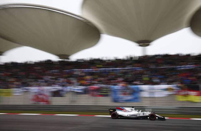 Shanghai: Motorsports: FIA Formula One World Championship WM Weltmeisterschaft 2017 Chinese Formula One Grand Prix Shanghai Circuit on April 08, 2017 in Shanghai, China. (Photo by Hoch Zwei) 19 Felipe Massa (BRA, Williams Martini Racing), Shanghai China xHZx