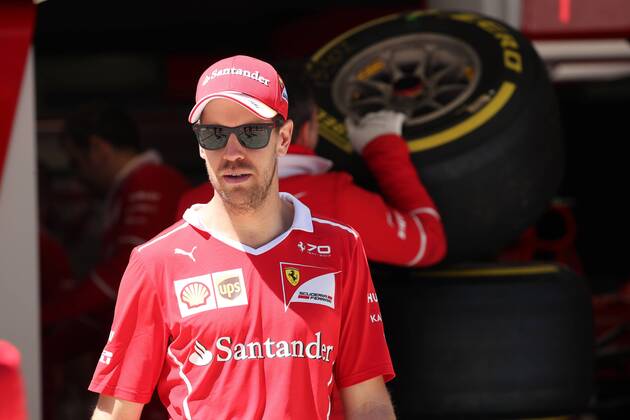 Russian Grand Prix, Sochi 27 - 30 April 2017 27.04.2017 - Sebastian Vettel (GER) Scuderia Ferrari SF70H