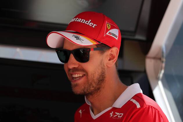 Russian Grand Prix, Sochi 27 - 30 April 2017 27.04.2017 - Sebastian Vettel (GER) Scuderia Ferrari SF70H