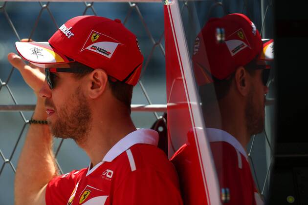 Russian Grand Prix, Sochi 27 - 30 April 2017 27.04.2017 - Sebastian Vettel (GER) Scuderia Ferrari SF70H