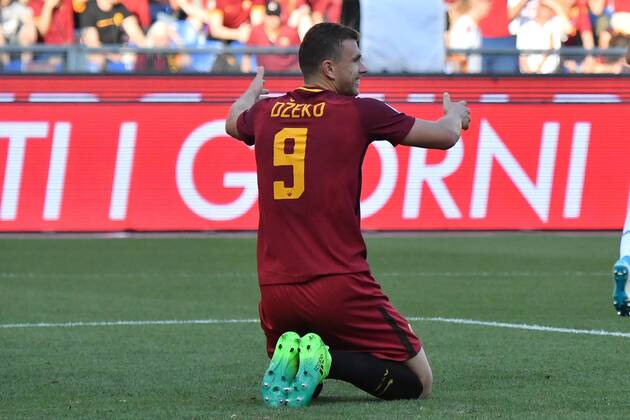 Edin Dzeko Roma Roma 28-05-2017 Stadio Olimpico Football Calcio Serie A 2016 2017 AS Roma - Genoa Foto Andrea Staccioli Insidefoto AndreaxStaccioli