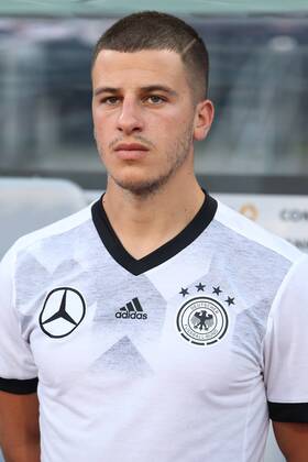 Diego Demme (Deutschland) - WM-Qualifikationsspiel DFB Nationalmannschaft Deutschland vs. San Marino in Nuernberg - Portrait,Deutschland, Fussball, Mann, Maenner,10.06.2017