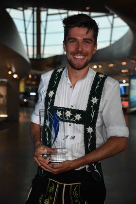 Johannes Rydzek Verleihung des Bayerischen Sportpreis 2017 Auszeichnung, Ehrung, Preis BMW Welt München 22. Juli 2017