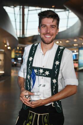 Preisträger Johannes Rydzek bei der Verleihung Bayerischer Sportpreis am 22.07.2017 in München Verleihung Bayerischer Sportpreis 2017 in Muenchen 
