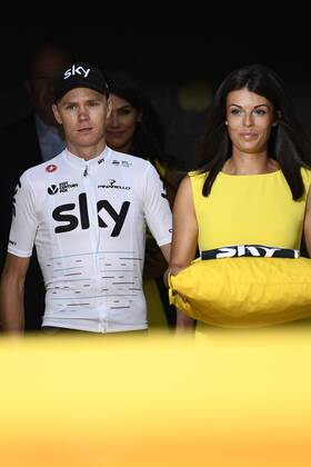 British Chris Froome of Team Sky pictured after the 104th edition of the Tour de France cycling race, in Paris, France, Sunday 23 July 2017. This year s Tour de France takes place from July first to July 23rd. YORICKxJANSENS  x05137584x