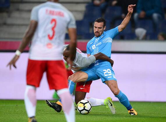 UEFA Champions League, third qualifying round, 1st leg, FC Red Bull Salzburg - HNK Rijeka 26.07.2017., Red Bull Arena, Salzburg, Austria - UEFA Champions League, third qualifying round, 1st leg, FC Red Bull Salzburg - HNK Rijeka. Marko Vesovic. MarkoxPrpic PIXSELL