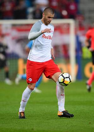 UEFA Champions League, third qualifying round, 1st leg, FC Red Bull Salzburg - HNK Rijeka 26.07.2017., Red Bull Arena, Salzburg, Austria - UEFA Champions League, third qualifying round, 1st leg, FC Red Bull Salzburg - HNK Rijeka. Duje Caleta Car. MarkoxPrpic PIXSELL