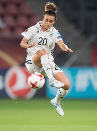 Lina Magull (GER) Vorrunde: Russland - Deutschland in Utrecht am 25.07.2017. UEFA Fussball Frauen Europameisterschaft 2017 in den Niederlanden,