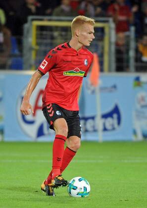 SC Freiburg vs NK Dom?ale Domzale Freiburg, Schwarzwald Stadion, 27.7.2017 Fußball, UEFA; Europa-League-Qualifikation; Saison 2017-2018 Philipp LIENHART, SC Freiburg Foto- und alle