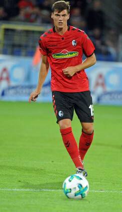 SC Freiburg vs NK Dom?ale Domzale Freiburg, Schwarzwald Stadion, 27.7.2017 Fußball, UEFA; Europa-League-Qualifikation; Saison 2017-2018 Pasdcal STENZEL, SC Freiburg Foto- und alle