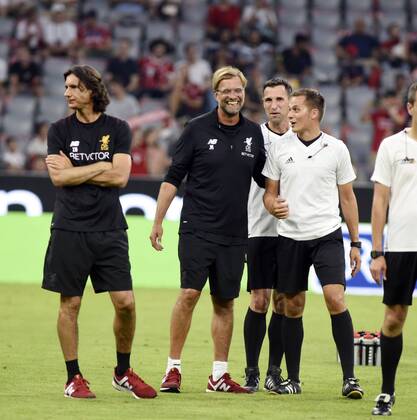Jürgen Klopp Trainer des FC Liverpool beim Audi Cup Spiel FC Bayern München gegen FC Liverpool am 1.8.2017 in München Jürgen Klopp Trainer des FC Liverpool beim Audi Cup Spiel FC Bayern München gegen FC Liverpool am 1.8.2017 in München
