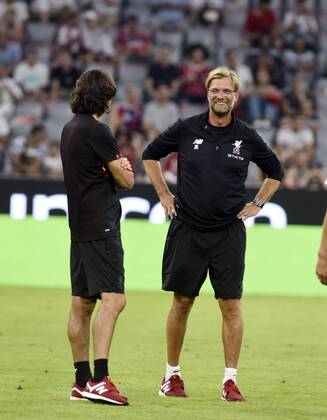 Jürgen Klopp Trainer des FC Liverpool beim Audi Cup Spiel FC Bayern München gegen FC Liverpool am 1.8.2017 in München Jürgen Klopp Trainer des FC Liverpool beim Audi Cup Spiel FC Bayern München gegen FC Liverpool am 1.8.2017 in München