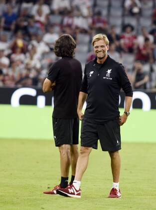 Jürgen Klopp Trainer des FC Liverpool beim Audi Cup Spiel FC Bayern München gegen FC Liverpool am 1.8.2017 in München Jürgen Klopp Trainer des FC Liverpool beim Audi Cup Spiel FC Bayern München gegen FC Liverpool am 1.8.2017 in München