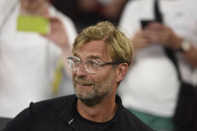 Jürgen Klopp Trainer des FC Liverpool beim Audi Cup Spiel FC Bayern München gegen FC Liverpool am 1.8.2017 in München Jürgen Klopp Trainer des FC Liverpool beim Audi Cup Spiel FC Bayern München gegen FC Liverpool am 1.8.2017 in München
