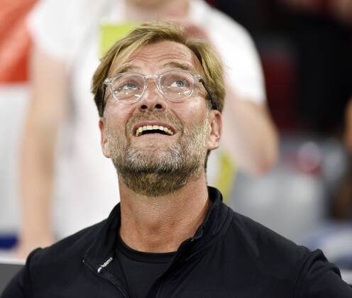 Jürgen Klopp Trainer des FC Liverpool beim Audi Cup Spiel FC Bayern München gegen FC Liverpool am 1.8.2017 in München Jürgen Klopp Trainer des FC Liverpool beim Audi Cup Spiel FC Bayern München gegen FC Liverpool am 1.8.2017 in München