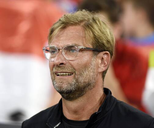 Jürgen Klopp Trainer des FC Liverpool beim Audi Cup Spiel FC Bayern München gegen FC Liverpool am 1.8.2017 in München Jürgen Klopp Trainer des FC Liverpool beim Audi Cup Spiel FC Bayern München gegen FC Liverpool am 1.8.2017 in München