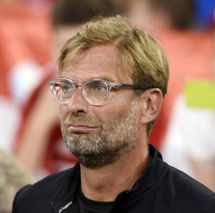 Jürgen Klopp Trainer des FC Liverpool beim Audi Cup Spiel FC Bayern München gegen FC Liverpool am 1.8.2017 in München Jürgen Klopp Trainer des FC Liverpool beim Audi Cup Spiel FC Bayern München gegen FC Liverpool am 1.8.2017 in München