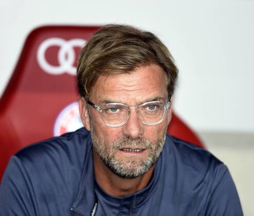 Jürgen Klopp Trainer des FC Liverpool beim Audi Cup Spiel Atletico de Madrid gegen FC Liverpool am 2.8.2017 in München Jürgen Klopp Trainer des FC Liverpool beim Audi Cup Spiel Atletico de Madrid gegen FC Liverpool am 2.8.2017 in München