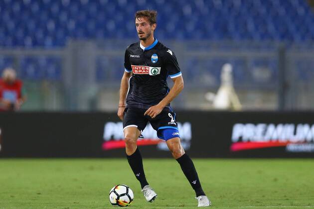 August 20, 2017 - Rome, Italy - Marios Oikonomou of Spal during the Serie A match between SS Lazio and Spal at Olimpico Stadium on August 20, 2017 in Rome, Italy. SS Lazio v Spal - Serie A  - ZUMAn230 20170820_zaa_n230_556 Copyright: xMatteoxCiambellix