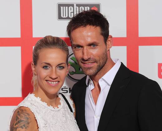 Sven Hannawald mit Ehefrau Melissa