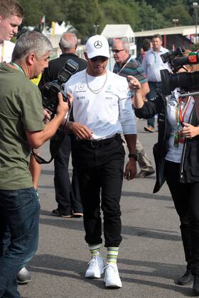 24.08.2017 - Lewis Hamilton (GBR) Mercedes AMG F1 W08 Belgian Grand Prix, Spa-Francorchamps 24 - 27 August 2017 24.08.2017 - Lewis Hamilton (GBR) Mercedes AMG F1 W08