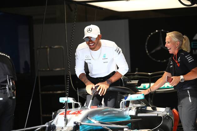 24.08.2017 - Lewis Hamilton (GBR) Mercedes AMG F1 W08 Belgian Grand Prix, Spa-Francorchamps 24 - 27 August 2017 24.08.2017 - Lewis Hamilton (GBR) Mercedes AMG F1 W08