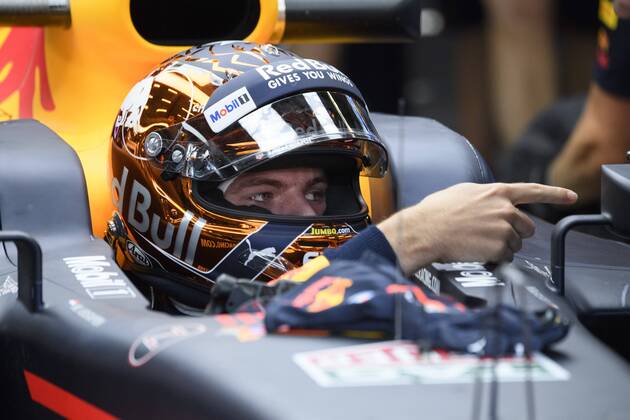 Red Bull s Dutch driver Max Verstappen pictured during the free practice for the Grand Prix F1 of Belgium race, in Spa-Francorchamps, Friday 25 August 2017. The Spa-Francorchamps Formula One Grand Prix takes place this weekend, from August 25th to August 27th. NICOLASxLAMBERT x05152060x