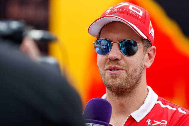 Sebastian Vettel (Scuderia Ferrari), Grosser Preis von Italien 2017, Rennen, Motorsport, Formel 1, 31.08.2017, Monza Copyright: xNeisx Eibner-Pressefotox EP_ans