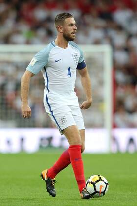 England s Jordan Henderson during the World Cup Qualifying - European - Group F match at Wembley Stadium, London. Picture date 4th September 2017. Picture credit should read: Charlie Forgham-Bailey Sportimage EDITORIAL USE ONLY. No use with unauthorised audio, video, data, fixture lists, club league logos or live services. Online in-match use limited to 120 images, no video emulation. No use in betting, games or single club league player publications.
