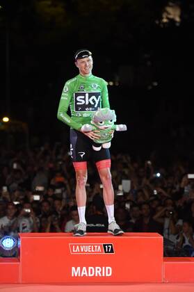 10-09-2017 Vuelta A Espana; Tappa 21 Arroyomolinos - Madrid; 2017, Team Sky; Froome, Christopher; Madrid; 