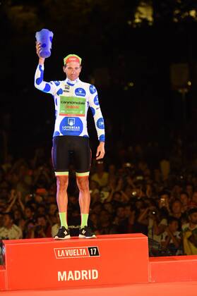 10-09-2017 Vuelta A Espana; Tappa 21 Arroyomolinos - Madrid; 2017, Caja Rural - Seguros Rga; Vilella, Davide; Madrid; 