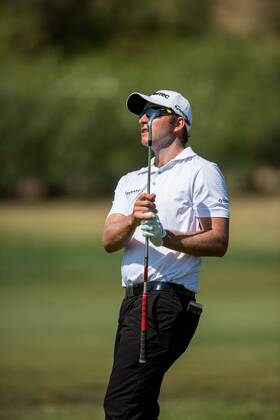 Dean Burmester during day 4 of the European Tour - Portugal Masters 2017 at Dom Pedro Victoria Golf Course, Vilamoura, Portugal on 24 September 2017. Copyright: xMatthewxBuchanx 16770222
