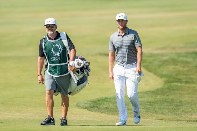 Lucas Bjerregaard walks towards the 9th green during day 4 of the European Tour - Portugal Masters 2017 at Dom Pedro Victoria Golf Course, Vilamoura, Portugal on 24 September 2017. Copyright: xMatthewxBuchanx 16770258