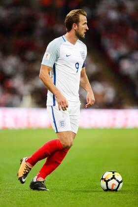 England s Harry Kane during the World Cup Qualifying - European - Group F match at Wembley Stadium, London. Picture date 5th October 2017. Picture credit should read: Charlie Forgham-Bailey Sportimage EDITORIAL USE ONLY. No use with unauthorised audio, video, data, fixture lists, club league logos or live services. Online in-match use limited to 120 images, no video emulation. No use in betting, games or single club league player publications.