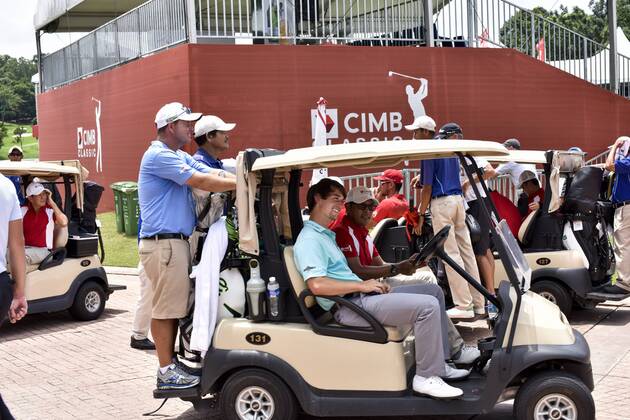 October 11, 2017 - Kuala Lumpur, Malaysia - General view of a PRO-AM day of the CIMB Classic 2017 at TPC Kuala Lumpur on October 11, 2017 in Kuala Lumpur, Malaysia. 2017 CIMB Classic: Pro Am - ZUMAn230 20171011_zaa_n230_152 Copyright: xChrisxJungx