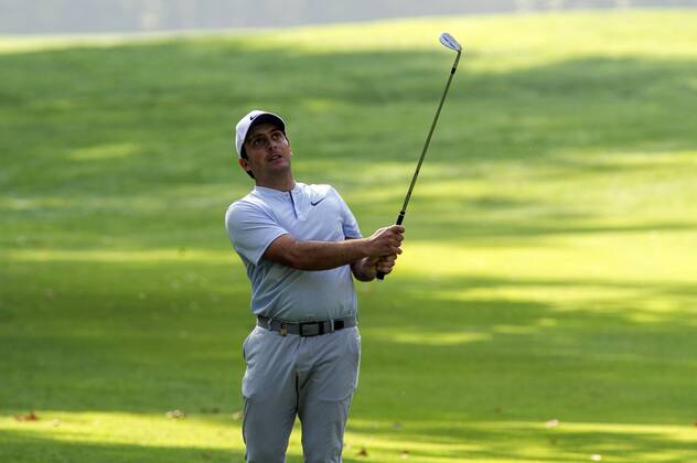15th October 2017, Golf Club Milano, Monza, Italy; Francesco Molinari of Italy during the Italian Open Golf final round;  ActionPlus11940853