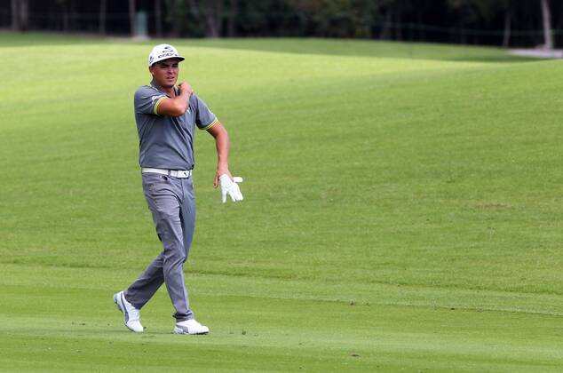 US golfer Rickie Fowler competes at the PGA Golf Herren s OHL Classic at Mayakoba in Playa del Carmen, Quintana Roo, Mexico, 09 November 2017. The 11th edition of the tournament with a 7.1 million dollar award will grant the winner a direct pass to Augusta s Masters. OHL Classic at Mayakoba in Playa del Carmen !ACHTUNG: NUR REDAKTIONELLE NUTZUNG!  Copyright: xAlonsoxCupulx PDC004 20171109-636458675436113403