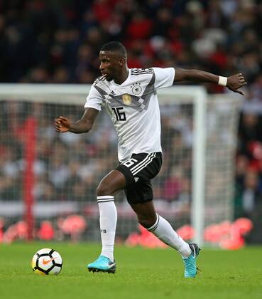 10.11.2017, Fussball Länderspiel, England - Deutschland, in Wembley National Stadium London. Antonio Rüdiger (Deutschland)