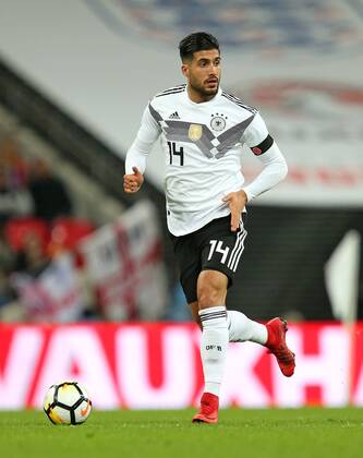 10.11.2017, Fussball Länderspiel, England - Deutschland, in Wembley National Stadium London. Emre Can (Deutschland)