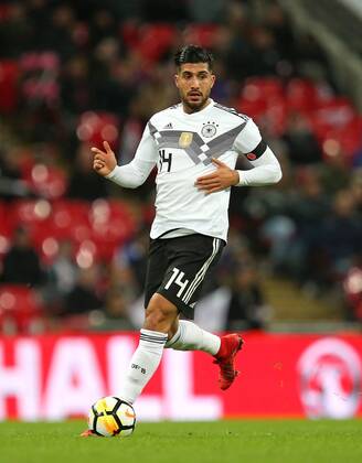 10.11.2017, Fussball Länderspiel, England - Deutschland, in Wembley National Stadium London. Emre Can (Deutschland)