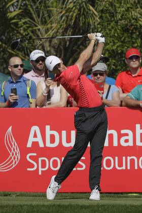 HSBC Abu Dhabi Golf Championship Day Three Rory McIlroy on Day Three of the HSBC Abu Dhabi Golf Championship at Abu Dhabi Golf Club, UAE. Content Not Available For UK Newspapers Copyright: xNickxWhitworthx FIL-11241-0008