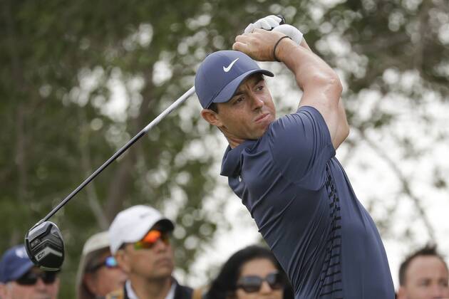 HSBC Abu Dhabi Golf Championship Day Four Rory McIlroy tees off on Day Four of the HSBC Abu Dhabi Golf Championship at Abu Dhabi Golf Club, UAE. Content Not Available For UK Newspapers Copyright: xNickxWhitworthx FIL-11242-0014