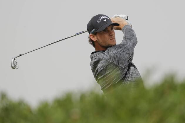 HSBC Abu Dhabi Golf Championship Day Four Thomas Pieters tees off on Day Four of the HSBC Abu Dhabi Golf Championship at Abu Dhabi Golf Club, UAE. Content Not Available For UK Newspapers Copyright: xNickxWhitworthx FIL-11242-0023