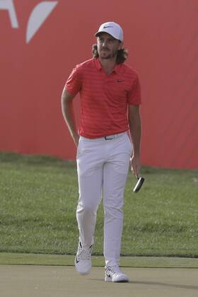 HSBC Abu Dhabi Golf Championship Day Four Tommy Fleetwood walks onto the 18th green on Day Four of the HSBC Abu Dhabi Golf Championship at Abu Dhabi Golf Club, UAE. Content Not Available For UK Newspapers Copyright: xNickxWhitworthx FIL-11242-0047
