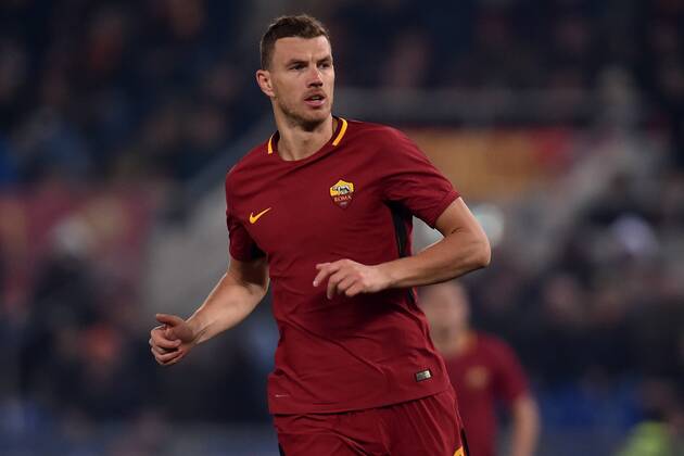 Edin Dzeko Roma Roma 28-01-2018 Stadio Olimpico Football Calcio Serie A 2017 2018 AS Roma - Sampdoria . Foto Andrea Staccioli Insidefoto andreaxstaccioli