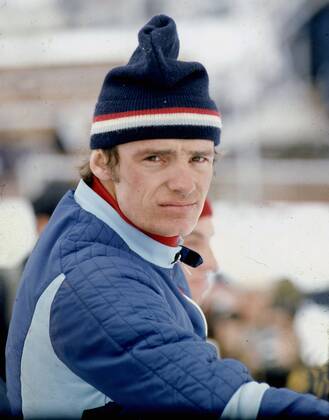 Olympische Winterspiele 1968 in Grenoble. Ski Alpin: Jean-Claude Killy (FRA) im Portrait. Aufn. 02.02.1968 (geschätzt).