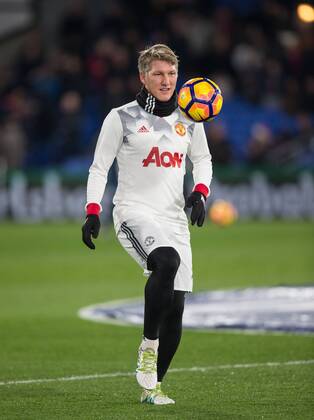 Bastian Schweinsteiger of Manchester United ManU warms up before the EPL - Premier League match between Crystal Palace and Manchester United at Selhurst Park, London, England on 14 December 2016. Copyright: xAndyxRowlandx PMI-0847