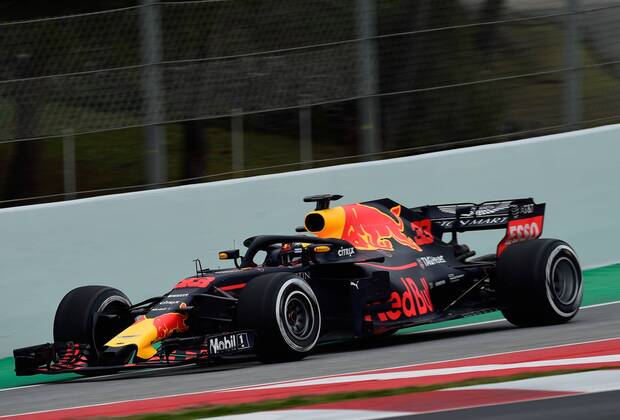 Max Verstappen, Red Bull Racing, formula 1 GP, Test, Barcelona Spanien, 27.02.2018 Photo:mspb Jerry Andre Max Verstappen, formula 1 GP, Test, Barcelona, 27.02.2018